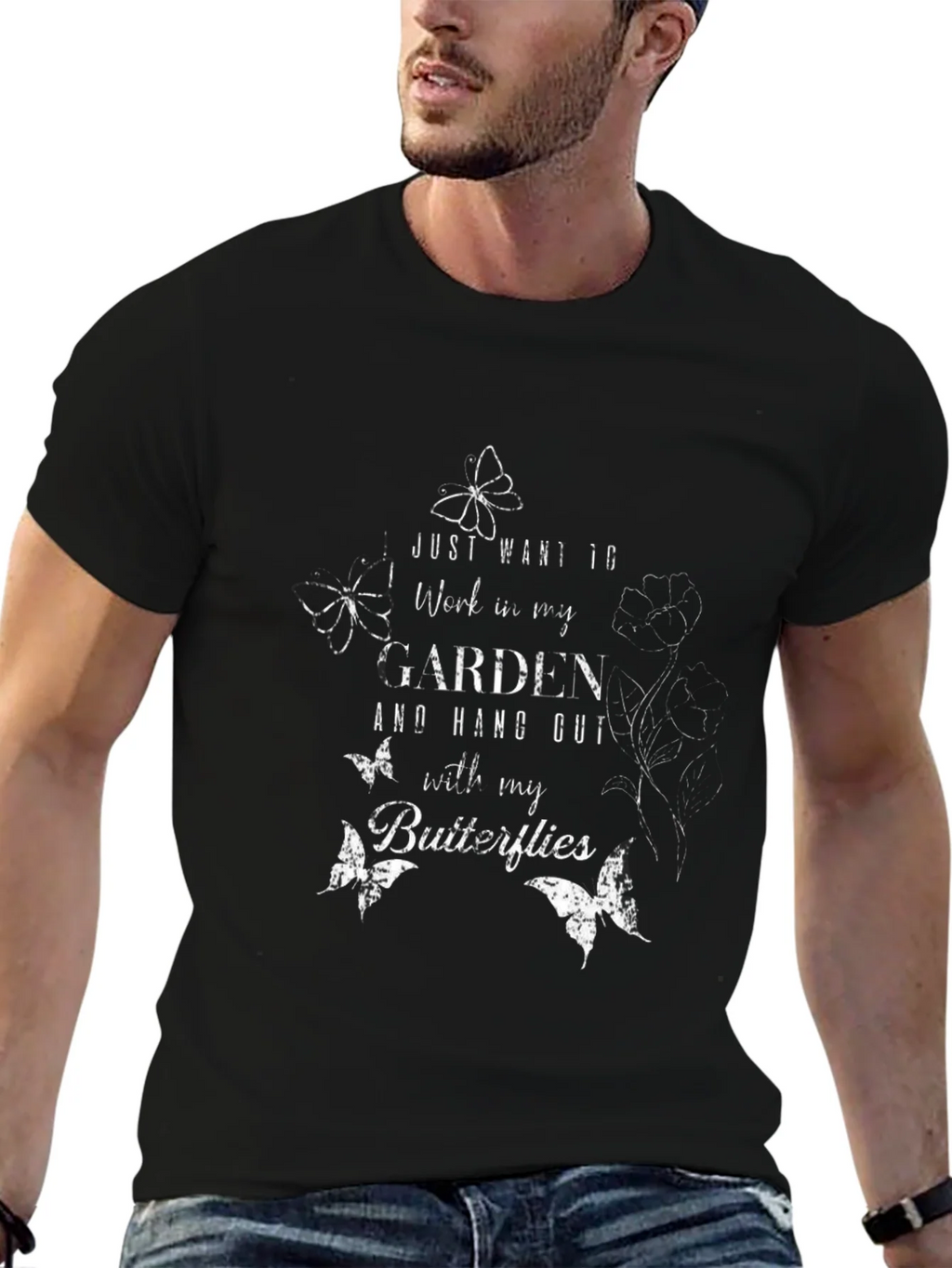 Gardeners T-Shirt - Butterflies & Garden product image 6