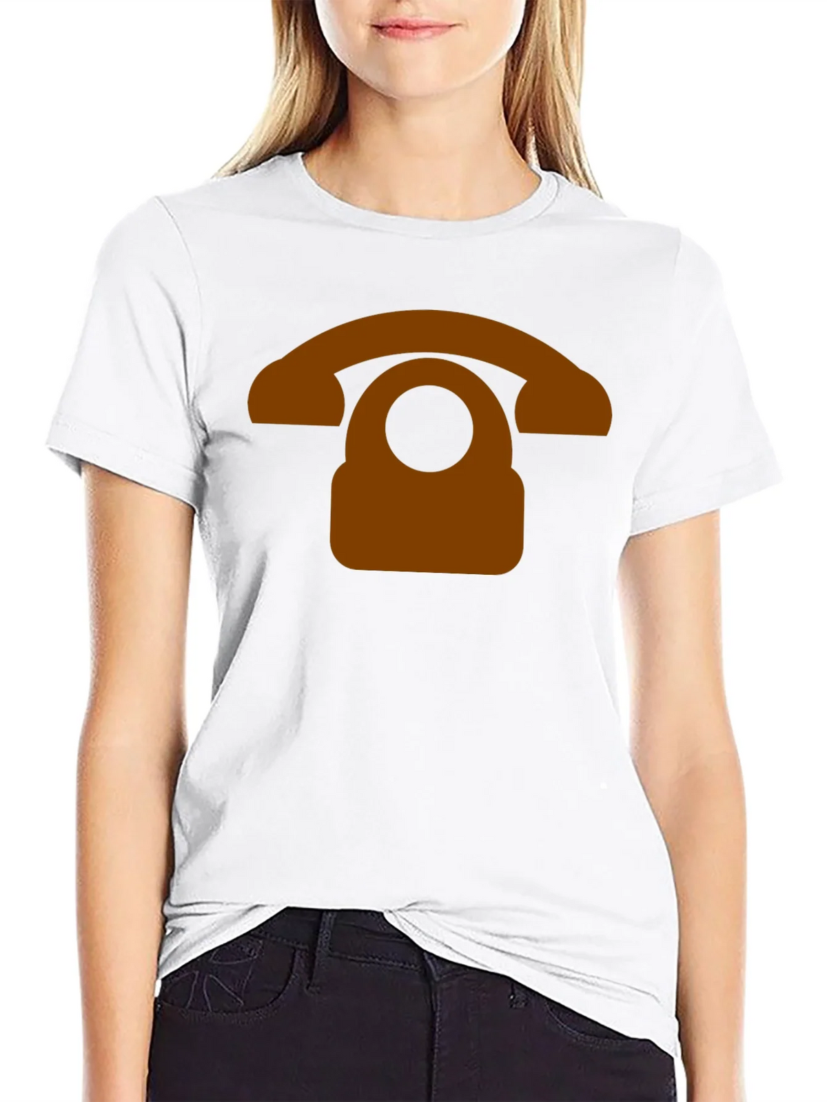 Retro Phone Graphic Tee - Classic Design product image 7