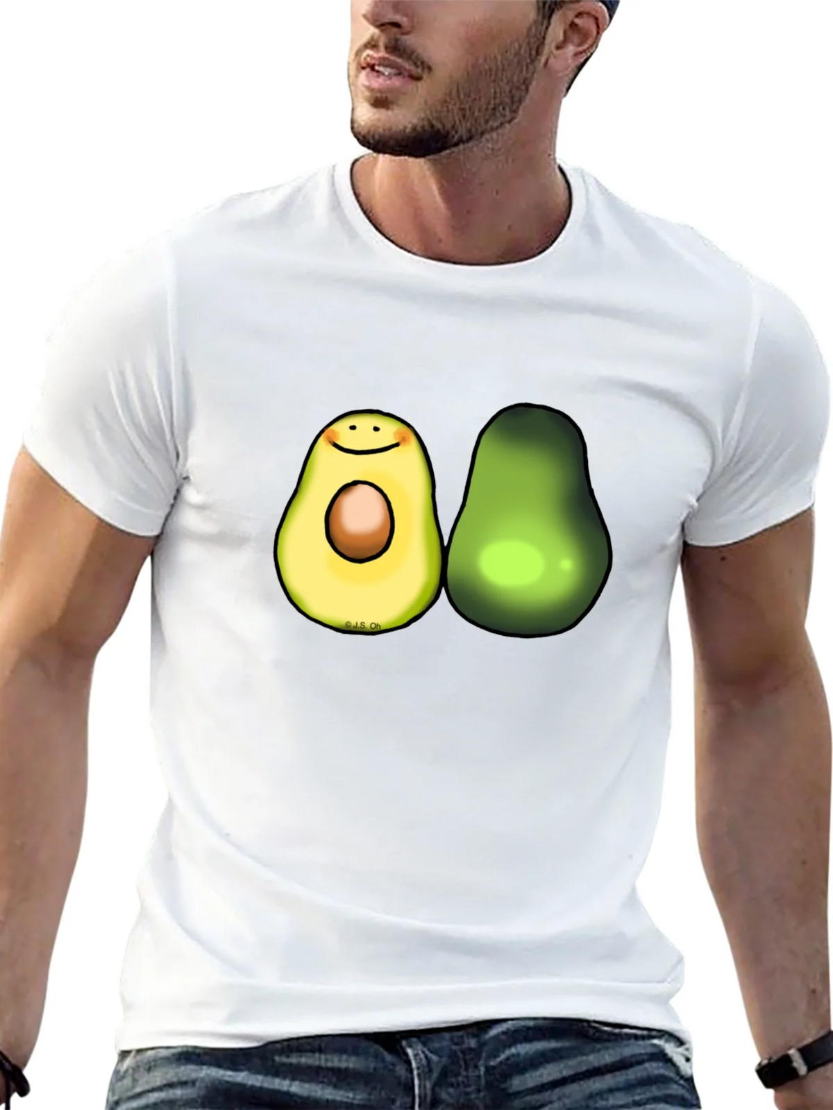 Avocado Graphic Tee - Trendy Fruit Lovers T-Shirt product image 8