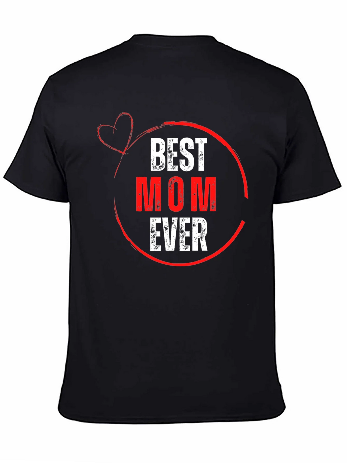 Best Mom Ever Black T-Shirt product image 4