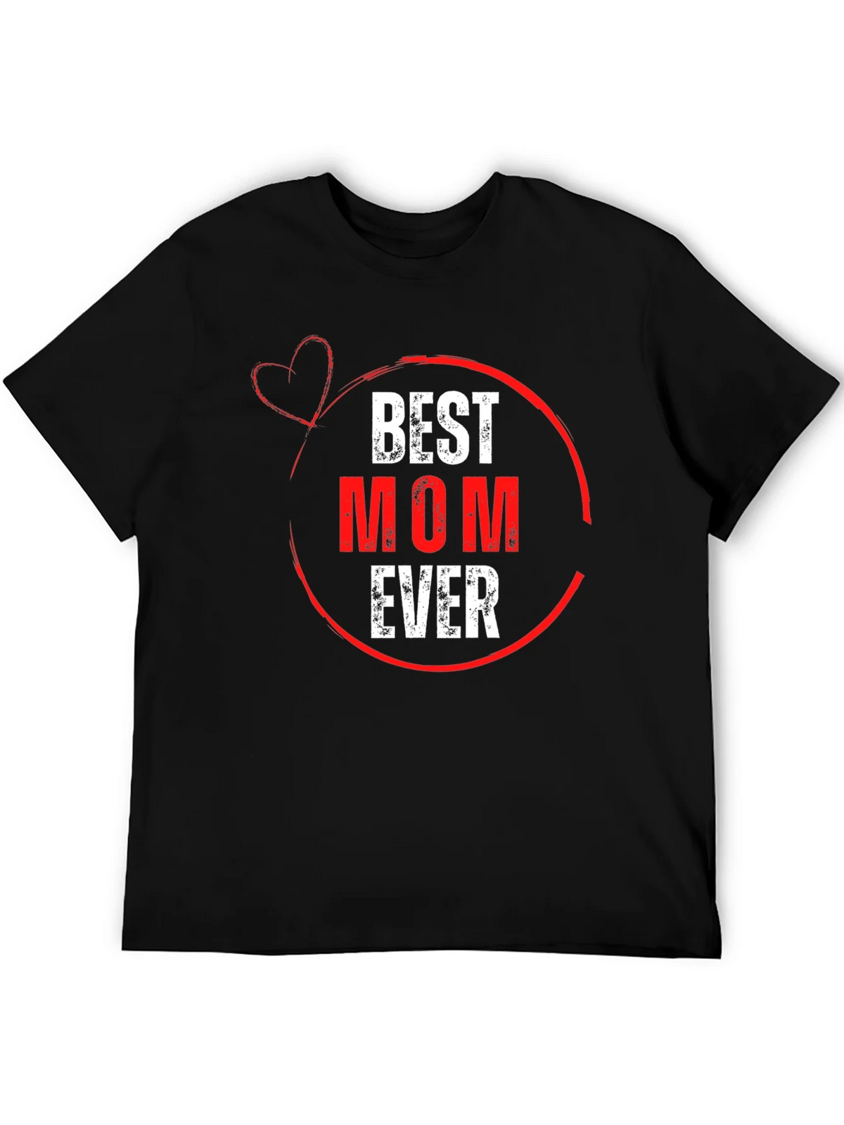 Best Mom Ever Black T-Shirt product image 5