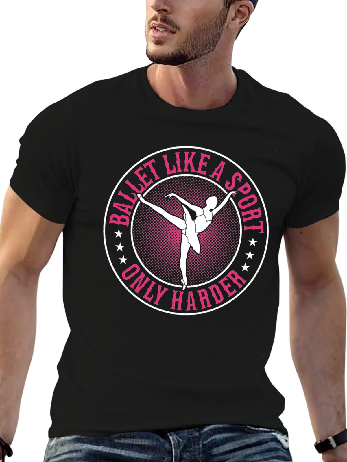 Ballet Like a Sport Only Harder Graphic Tee product image 6