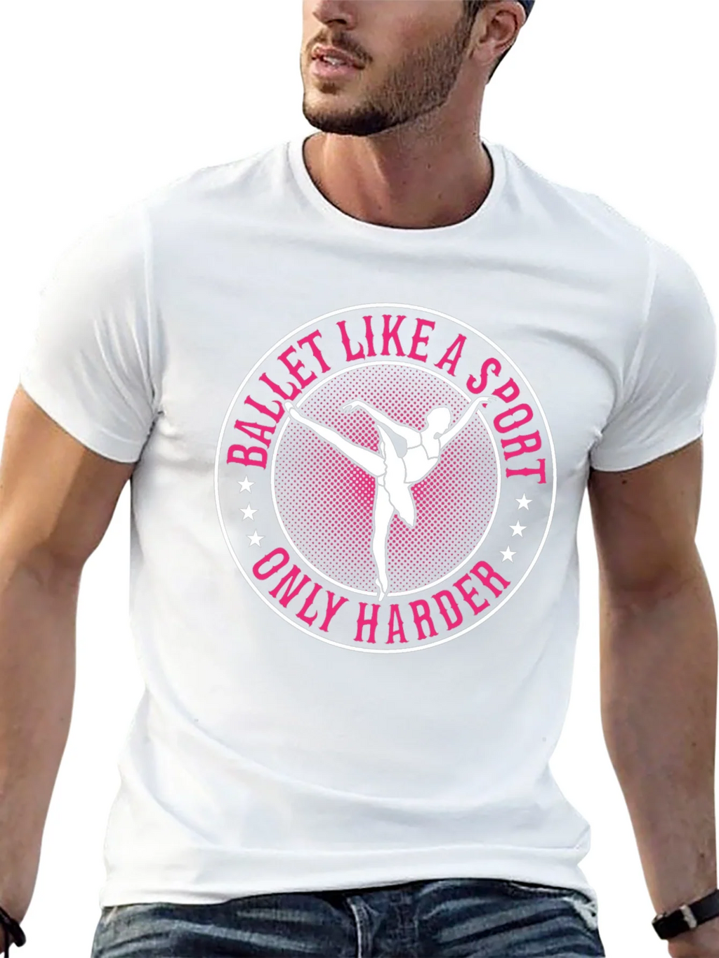 Ballet Like a Sport Only Harder Graphic Tee product image 12