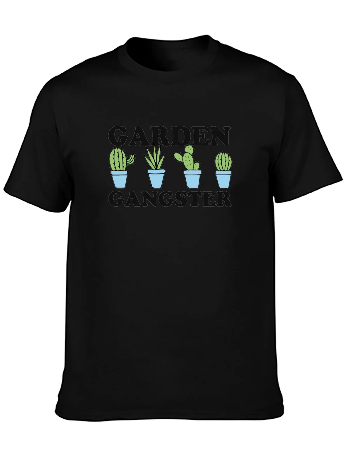 Garden Gangster Cactus Graphic T-Shirt product image 3