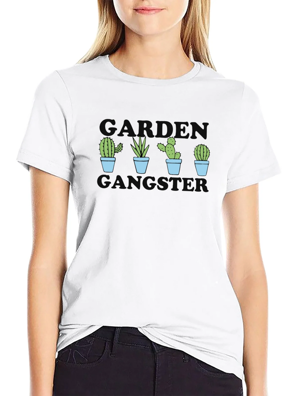 Garden Gangster Cactus Graphic T-Shirt product image 8