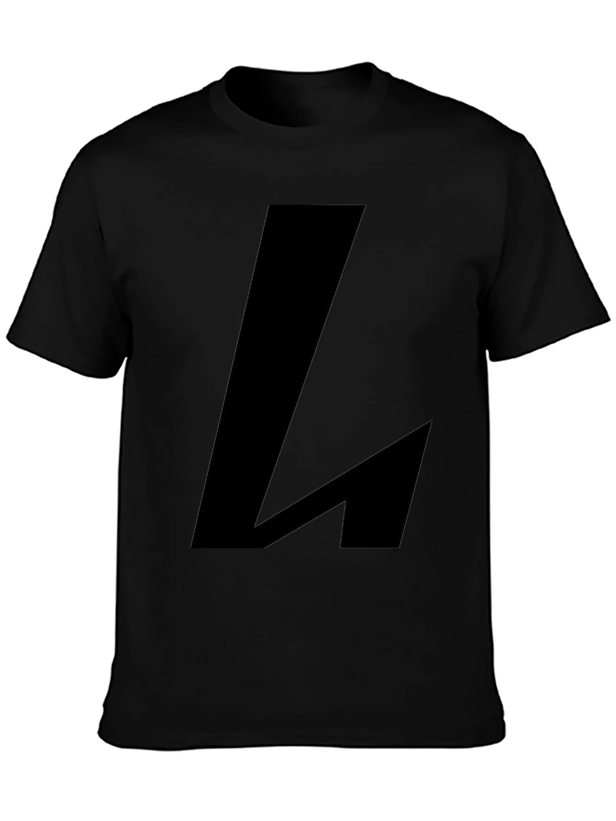 Bold Black L Graphic Tee product image 3
