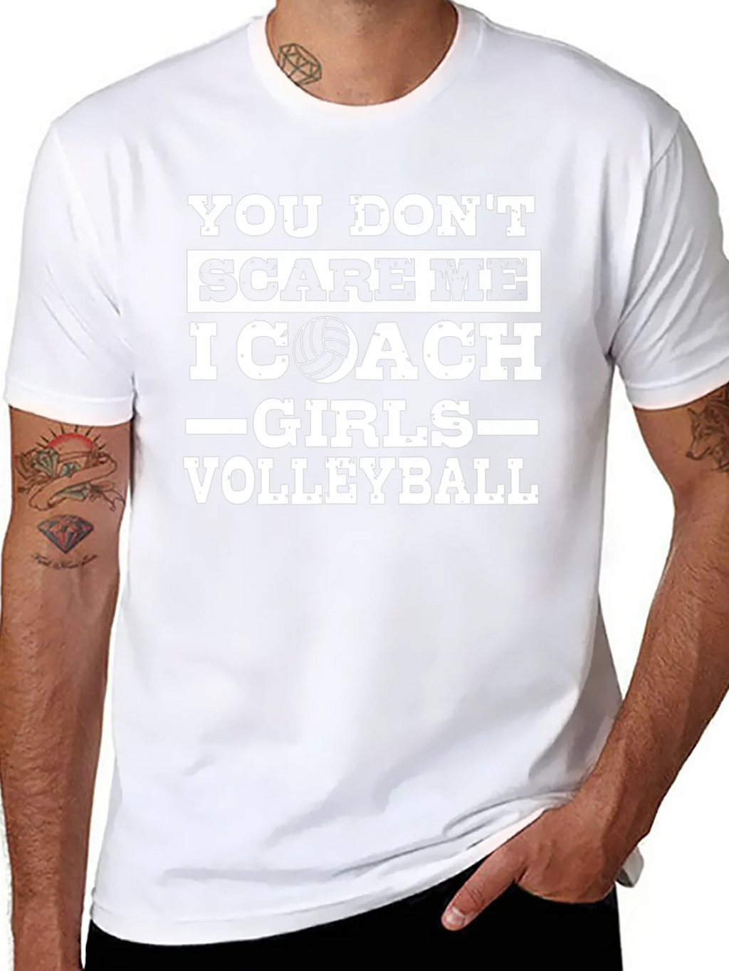 Volleyball Coach T-Shirt - Dont Scare Me product image 7