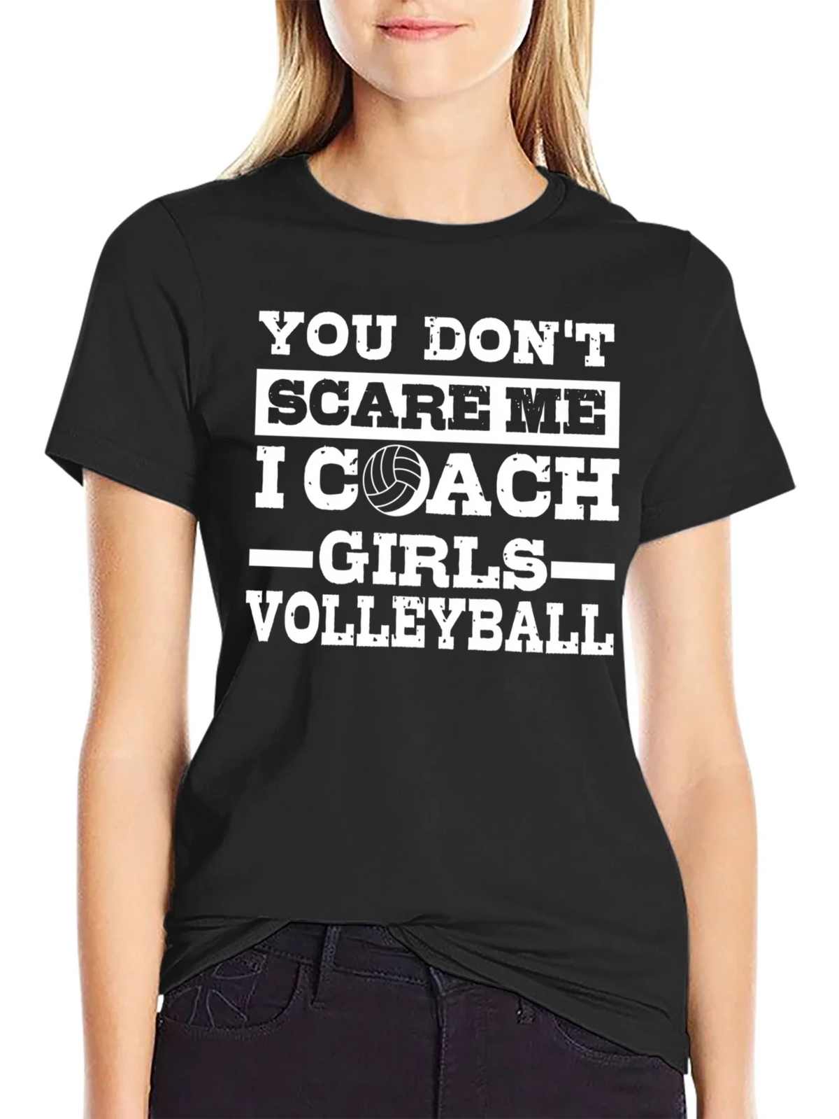 Volleyball Coach T-Shirt - Dont Scare Me product image 2