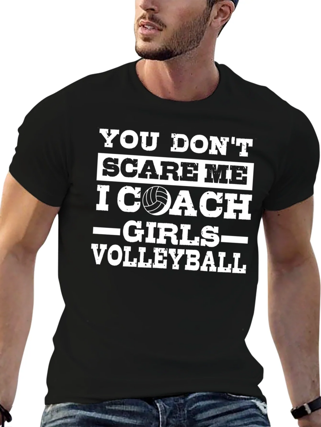Volleyball Coach T-Shirt - Dont Scare Me product image 6