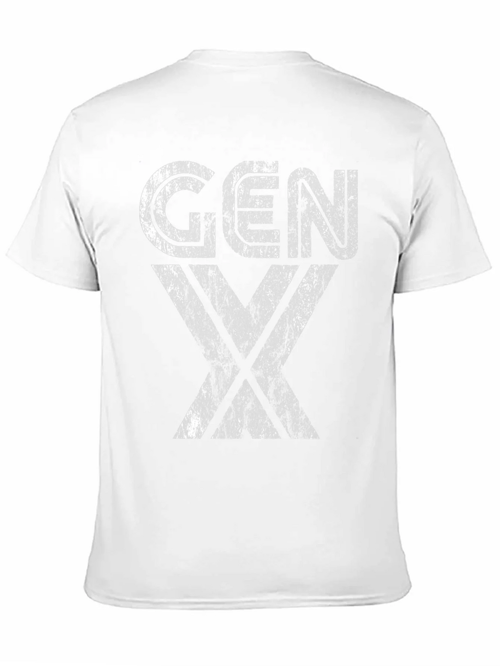 Gen X Distressed Graphic T-Shirt - Black product image 10