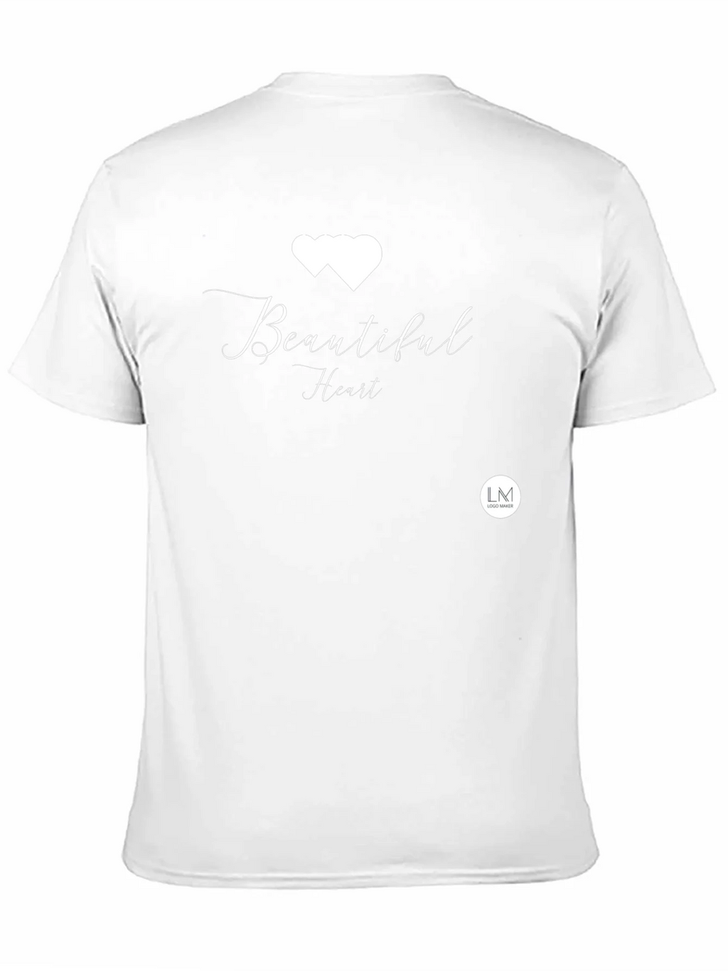Beautiful Heart Black Tee - Stylish Graphic Print T-Shirt product image 10