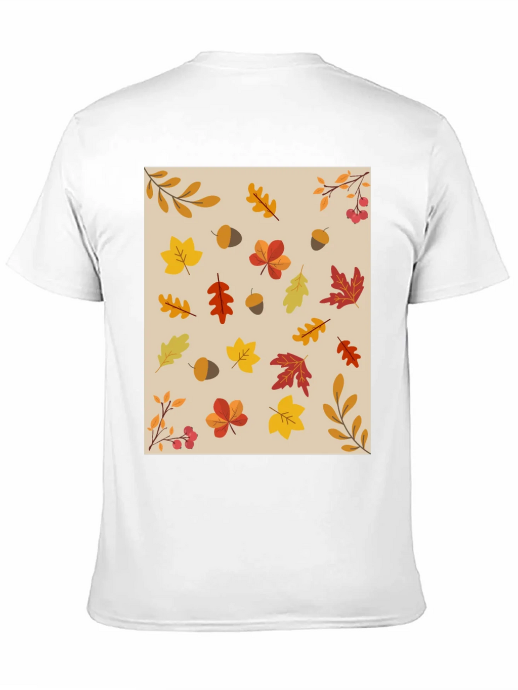 Fall Leaves Pattern T-Shirt product image 10