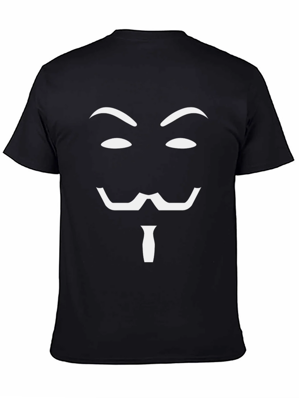 Anonymous Mask T-Shirt - Black - Guy Fawkes product image 4