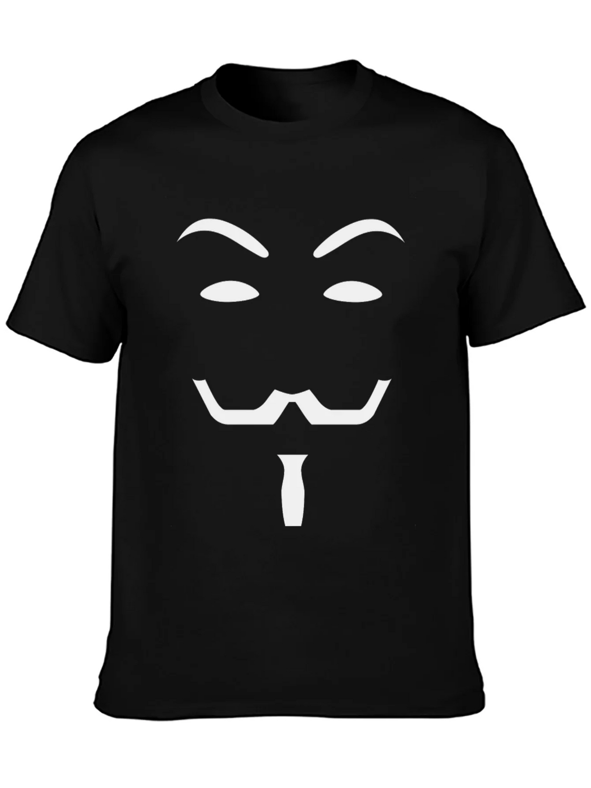 Anonymous Mask T-Shirt - Black - Guy Fawkes product image 3
