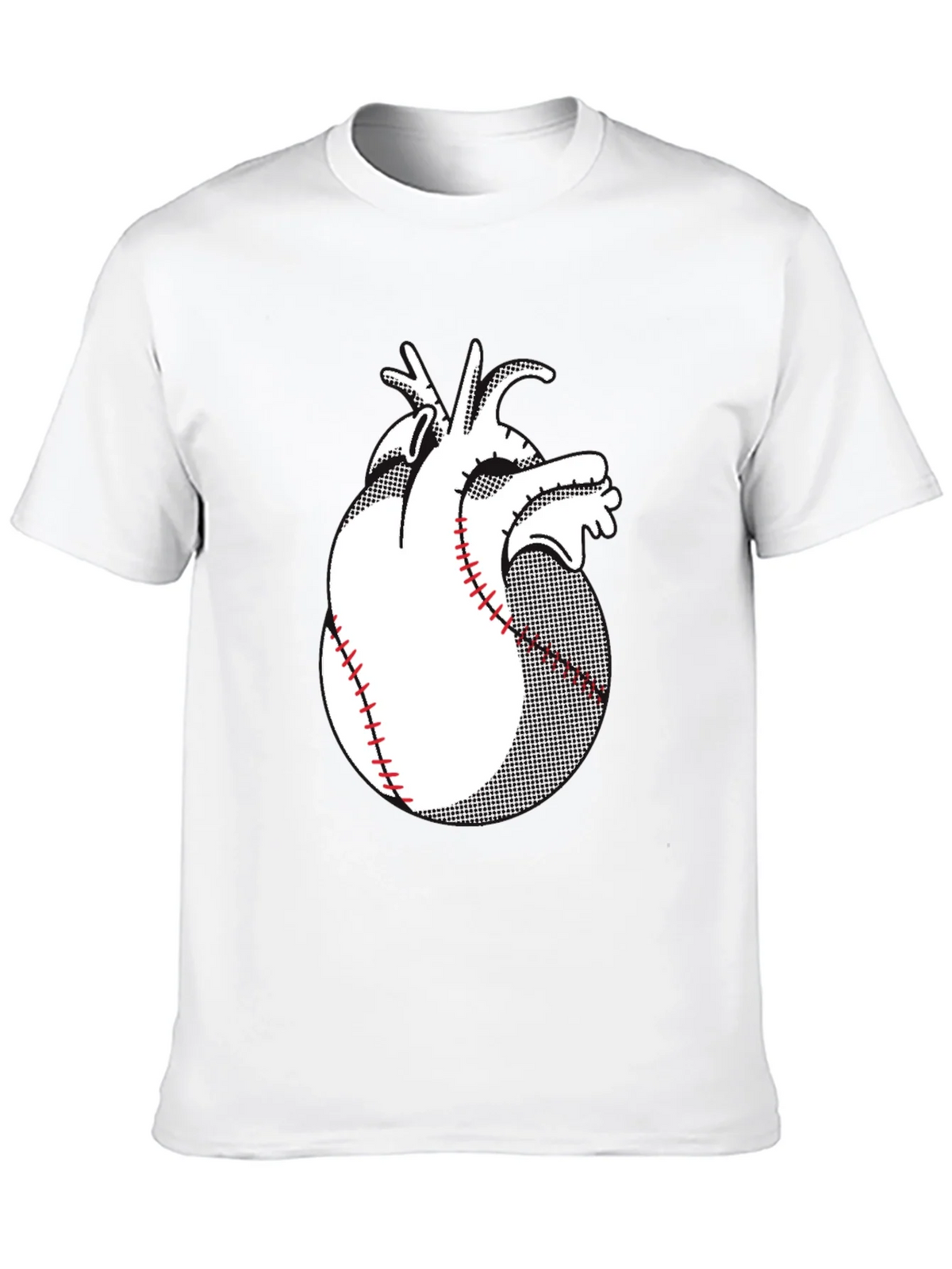 Anatomical Heart Baseball Graphic Tee product image 8