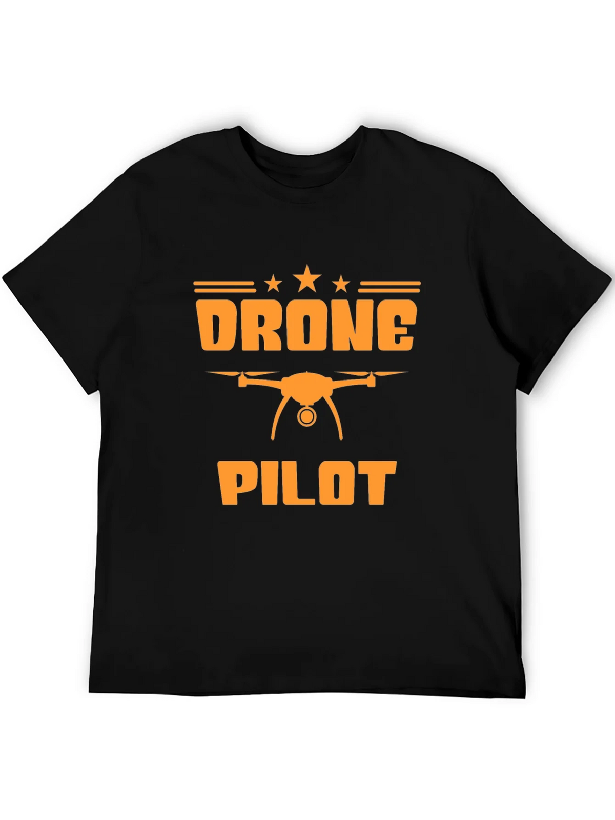 Drone Pilot Graphic Tee - Black T-Shirt product image 5