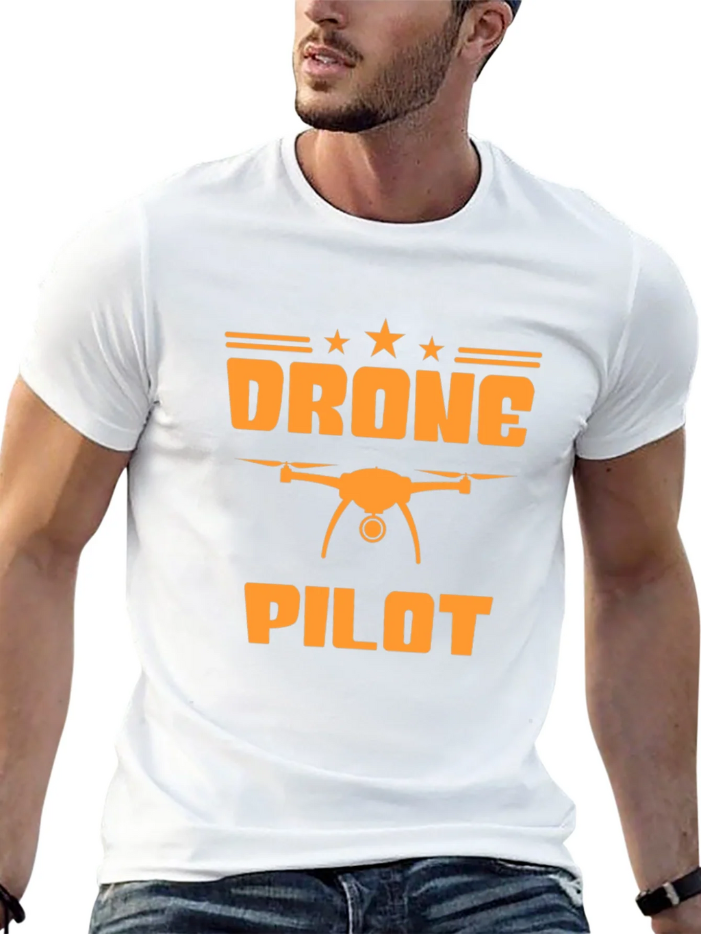 Drone Pilot Graphic Tee - Black T-Shirt product image 12