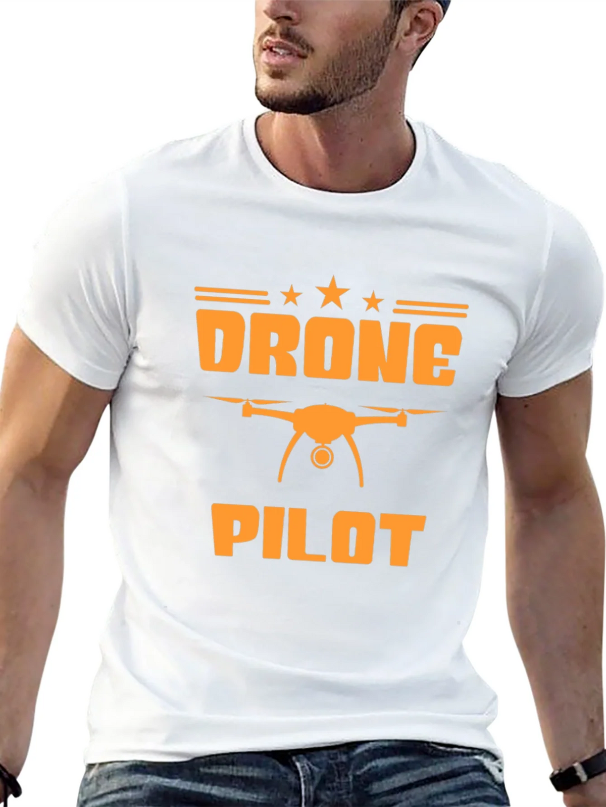 Drone Pilot Graphic Tee - Black T-Shirt product image 12