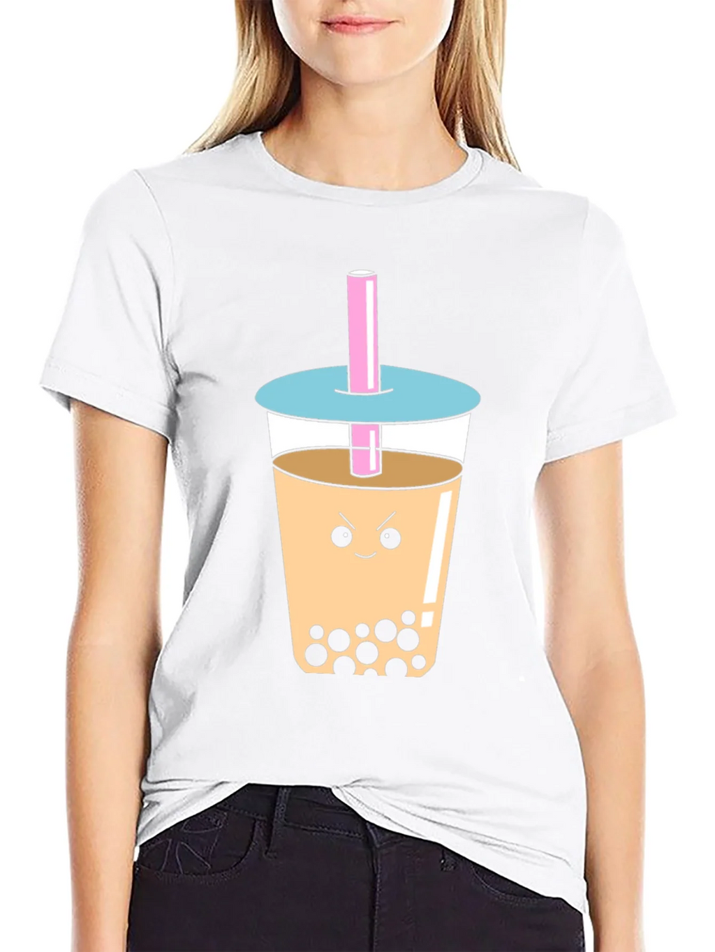 Angry Bubble Tea Graphic Tee product image 6
