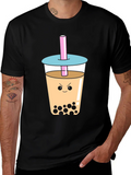 Angry Bubble Tea Graphic Tee product image 1