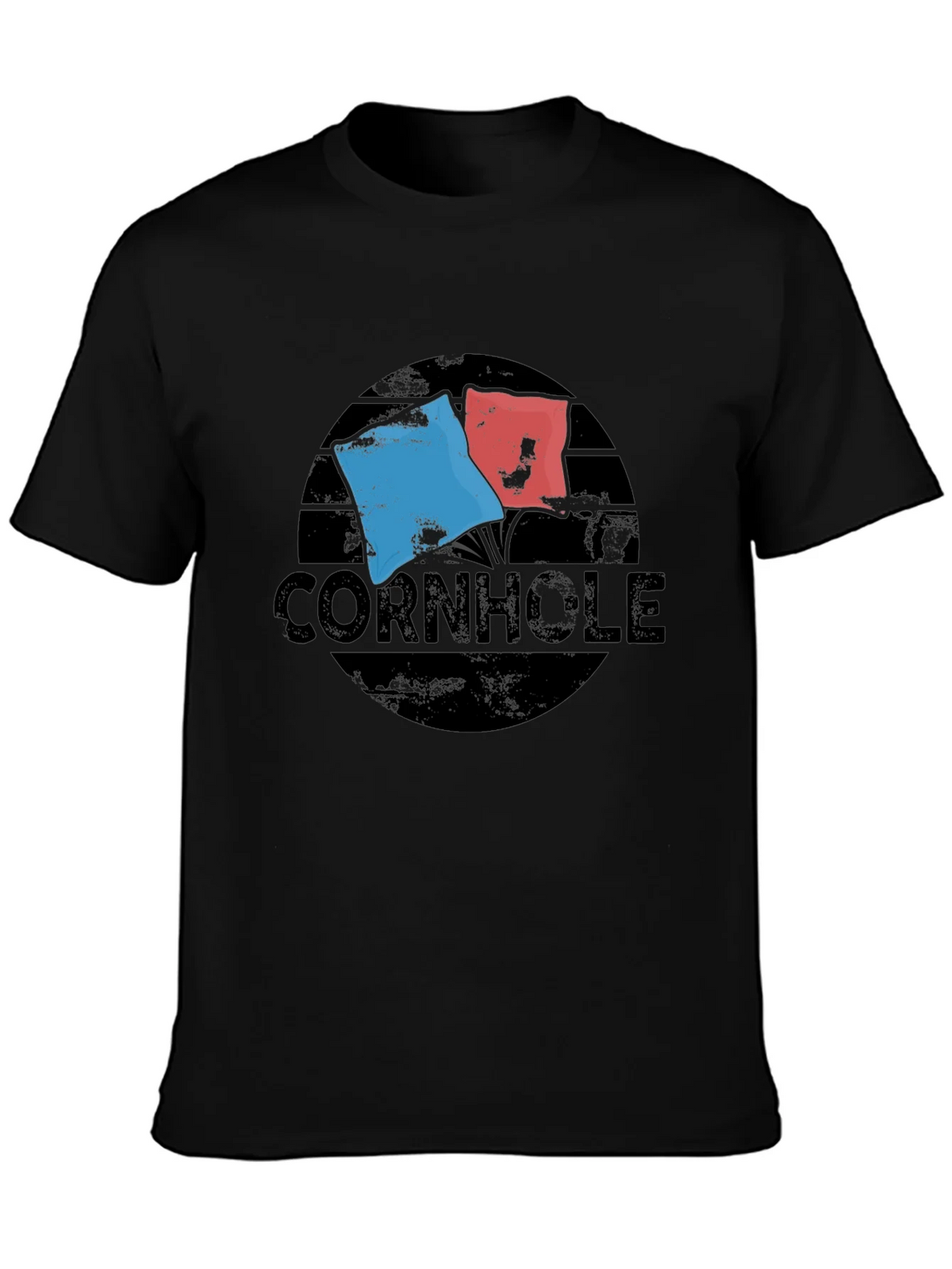 Cornhole Flags Graphic T-Shirt product image 3