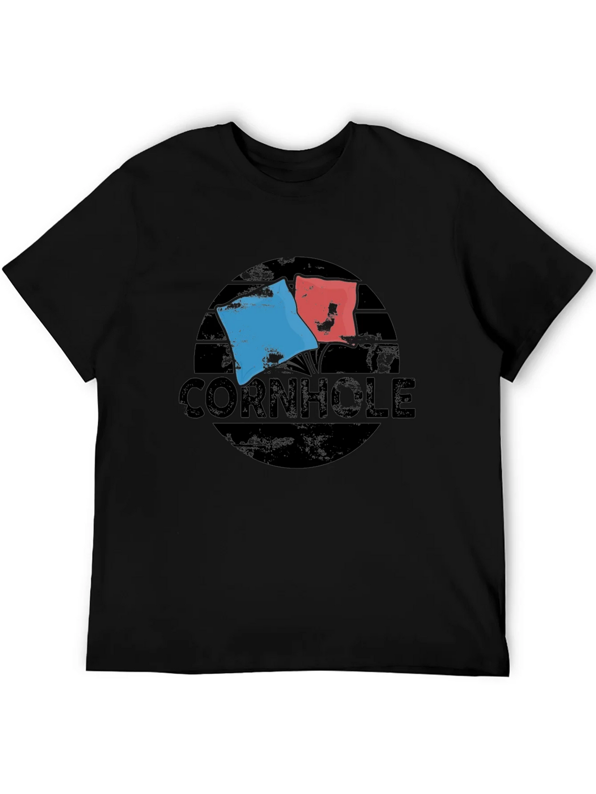 Cornhole Flags Graphic T-Shirt product image 5
