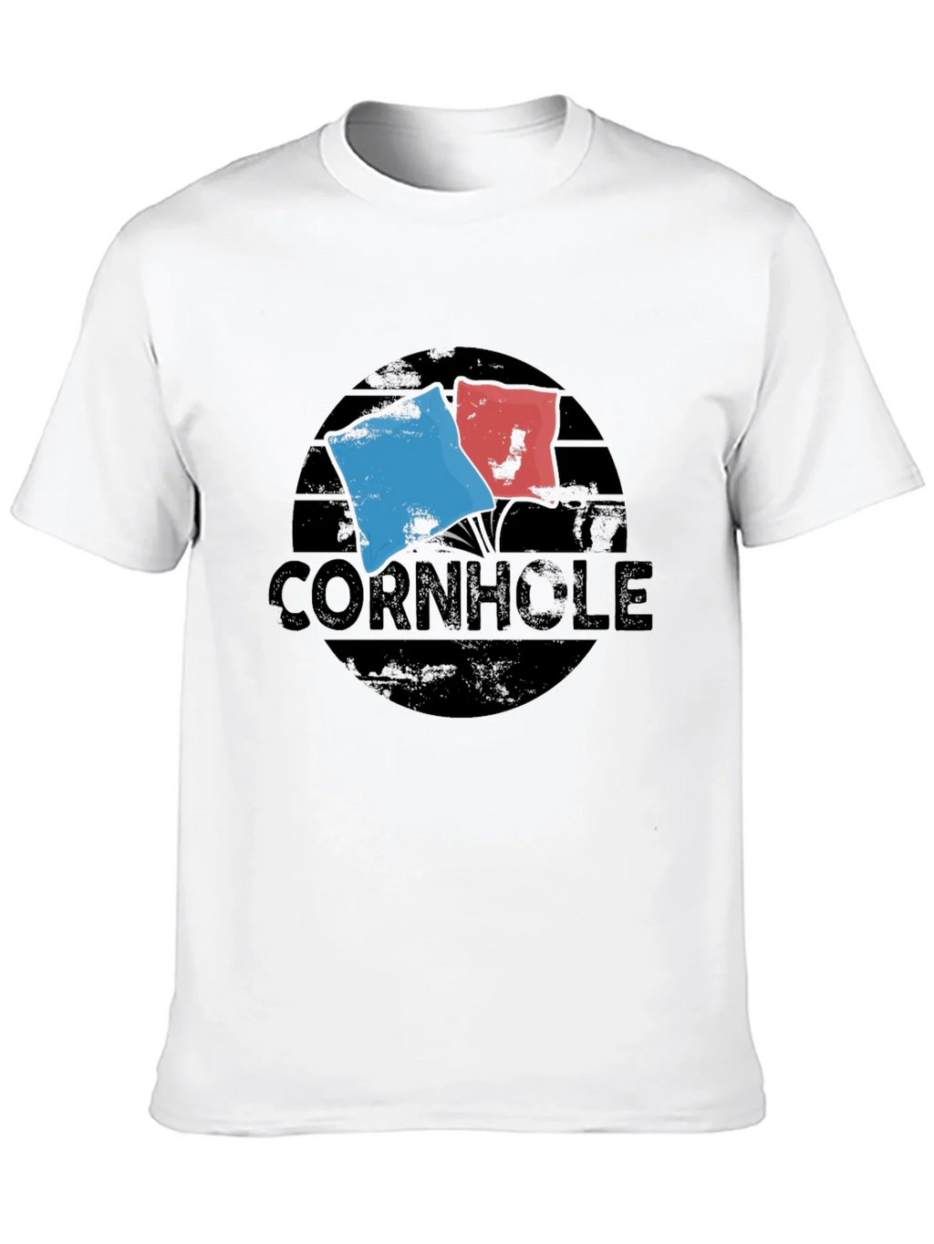 Cornhole Flags Graphic T-Shirt product image 9