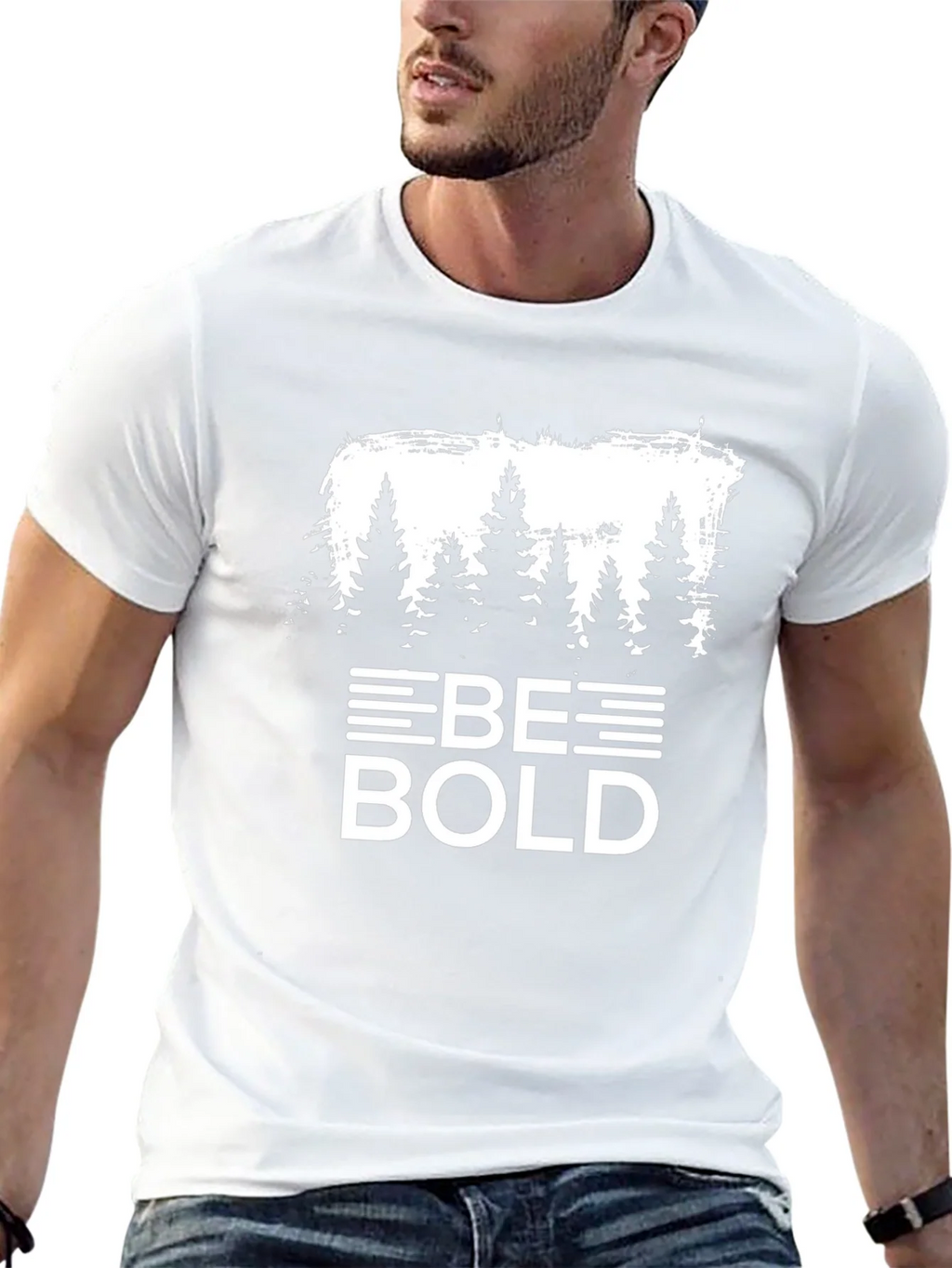 Be Bold Graphic Tee - Nature Inspired Design product image 7