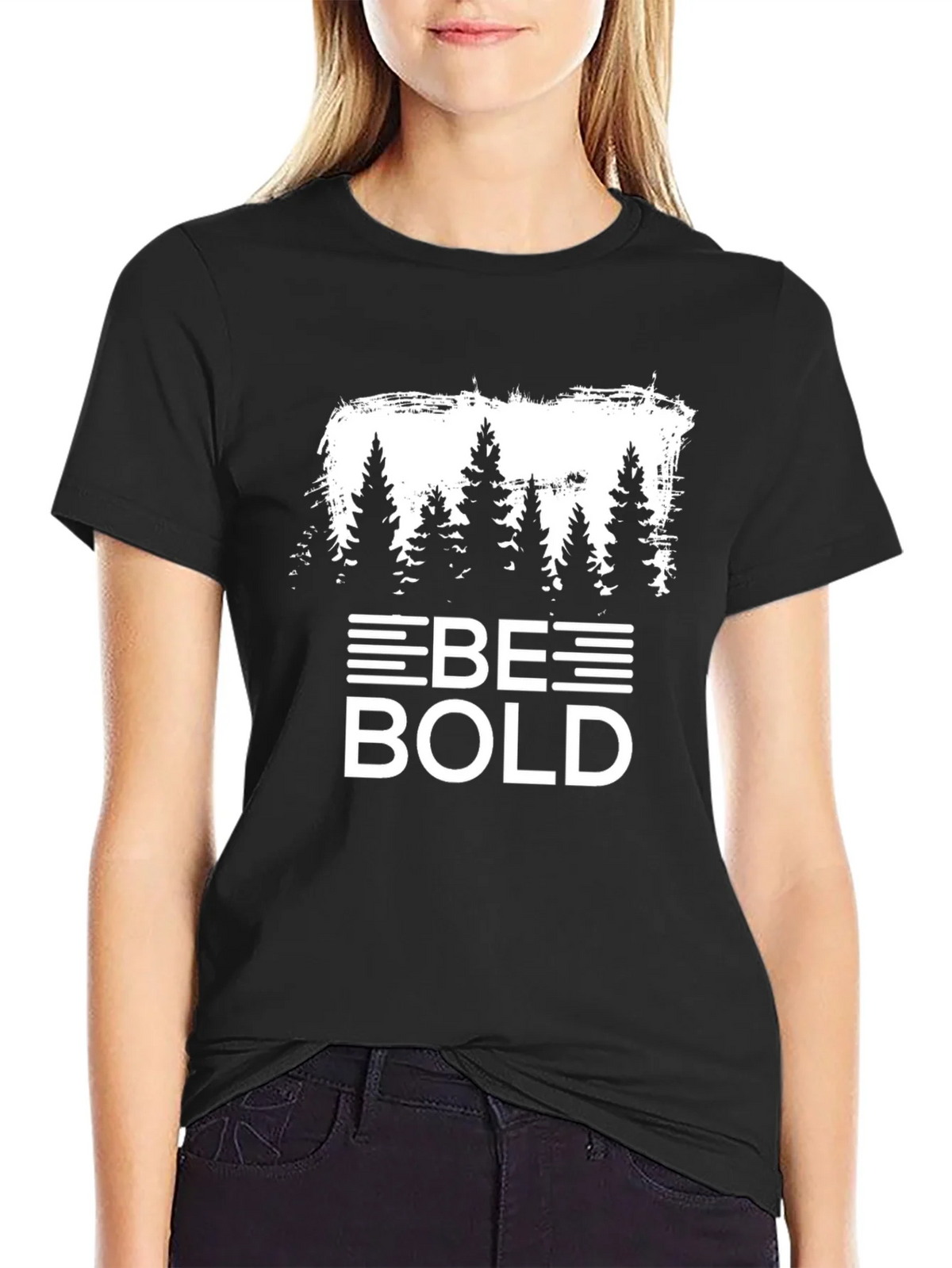 Be Bold Graphic Tee - Nature Inspired Design product image 2