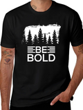 Be Bold Graphic Tee - Nature Inspired Design product image 1