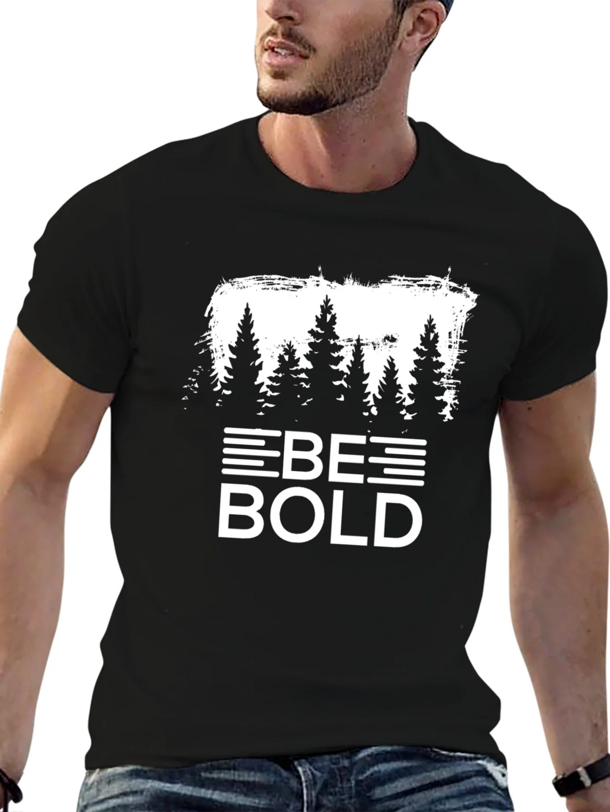 Be Bold Graphic Tee - Nature Inspired Design product image 5