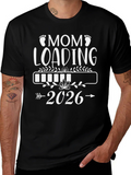 Mom Loading 2026 T-Shirt - Expecting Tee product image 1