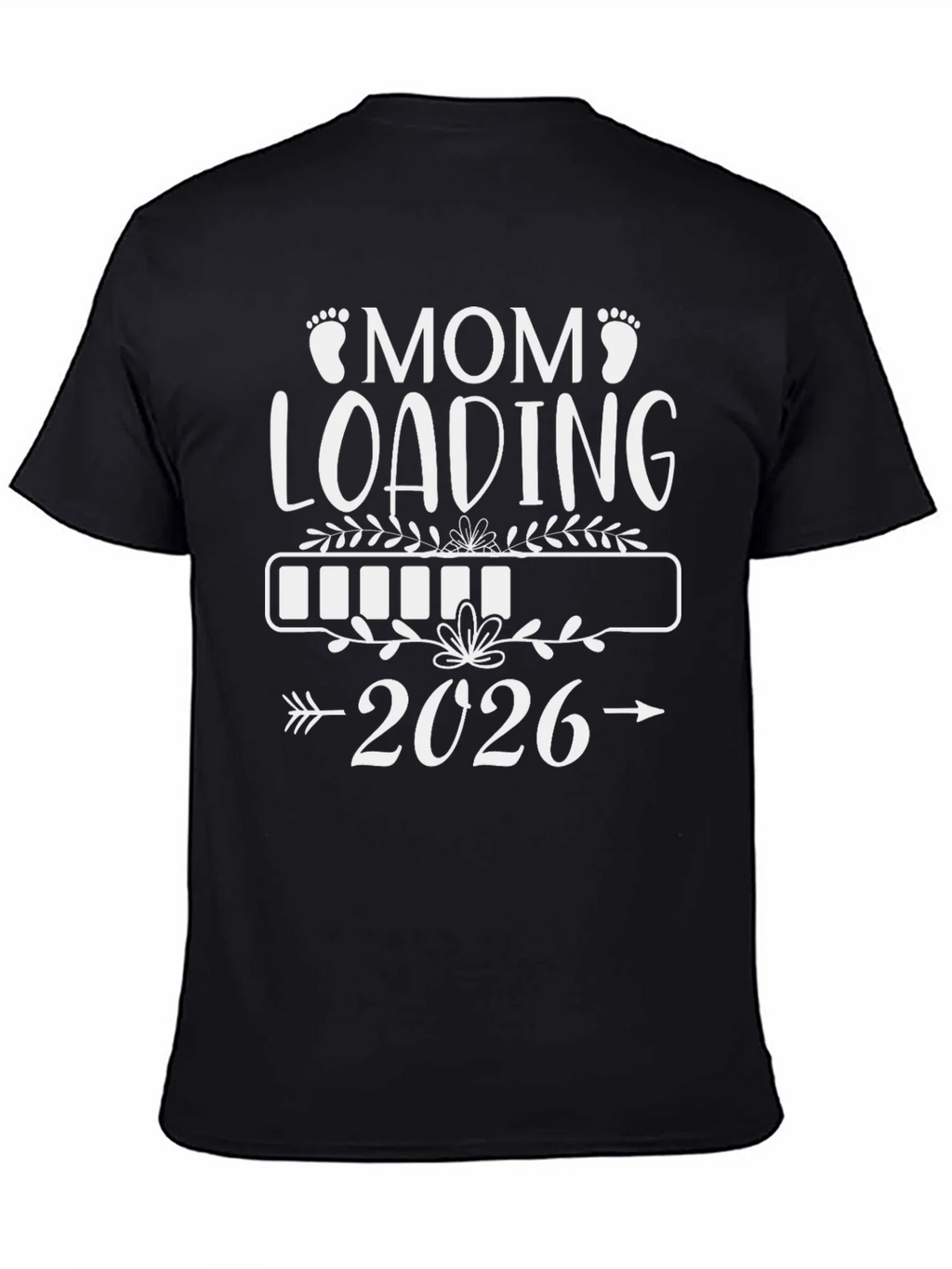 Mom Loading 2026 T-Shirt - Expecting Tee product image 3