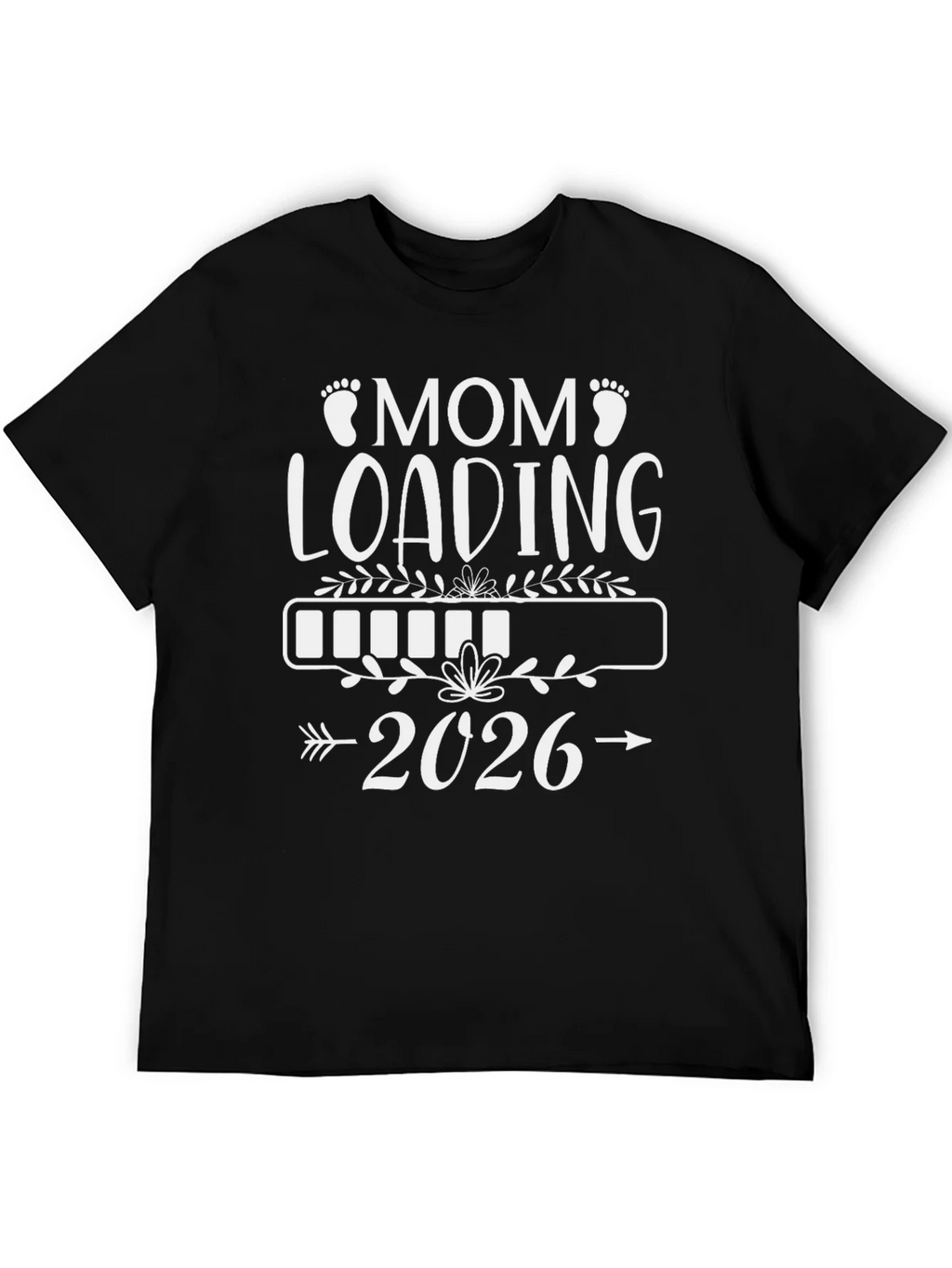Mom Loading 2026 T-Shirt - Expecting Tee product image 4