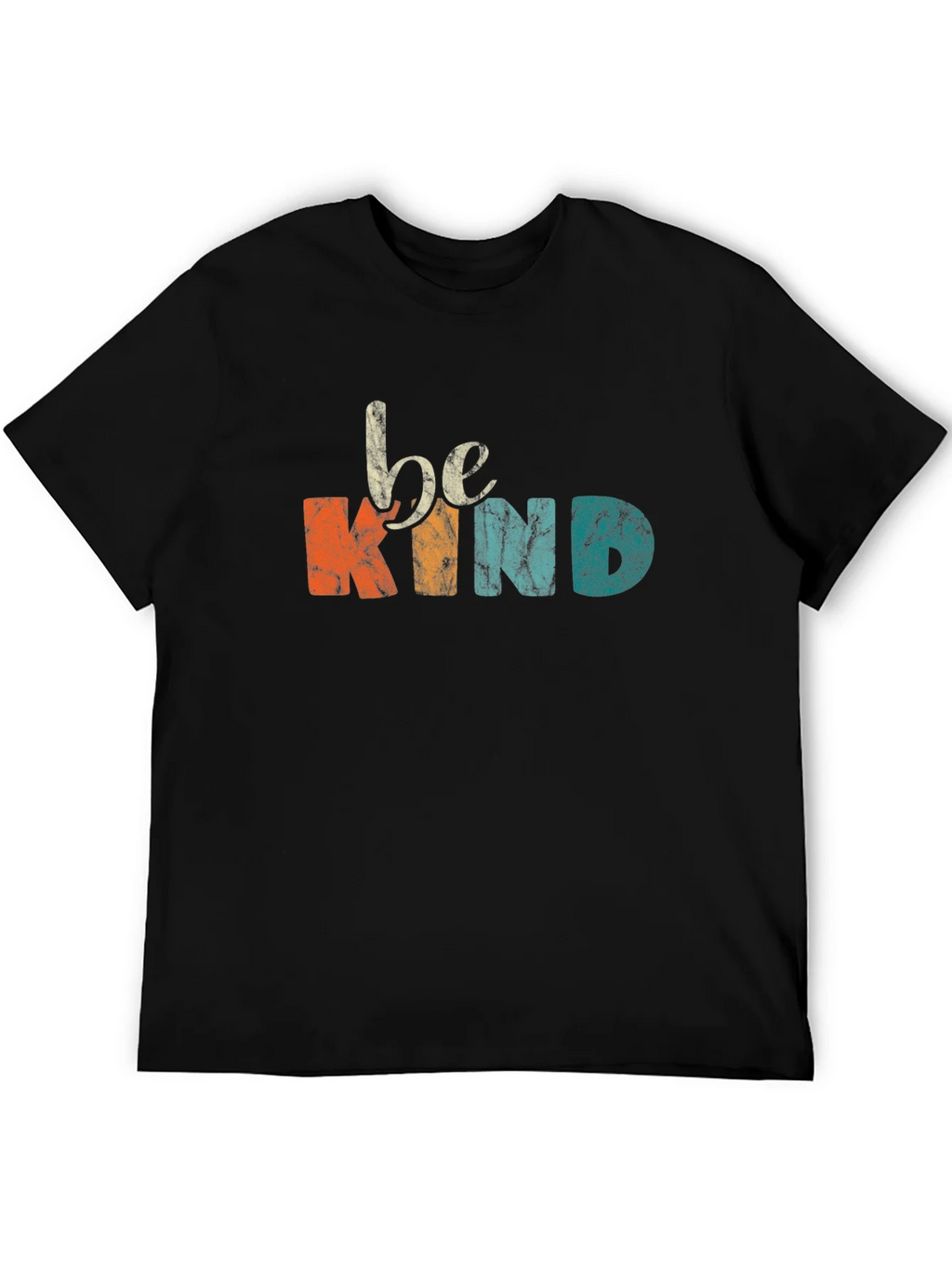 Be Kind Graphic Tee - Vintage Style Black T-Shirt product image 3