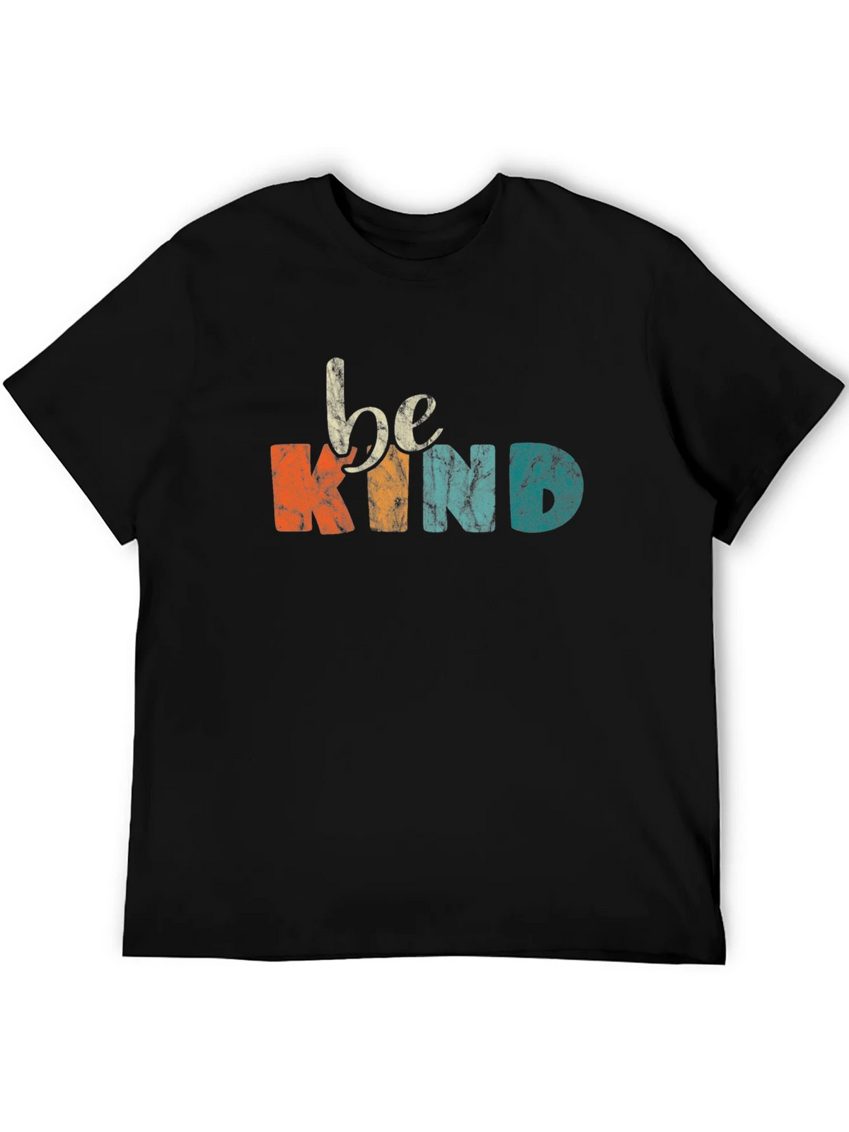 Be Kind Graphic Tee - Vintage Style Black T-Shirt product image 3
