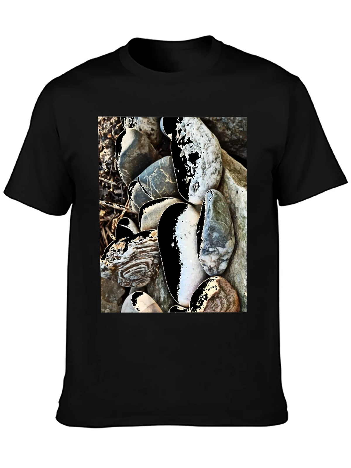 Abstract Stone T-Shirt product image 3