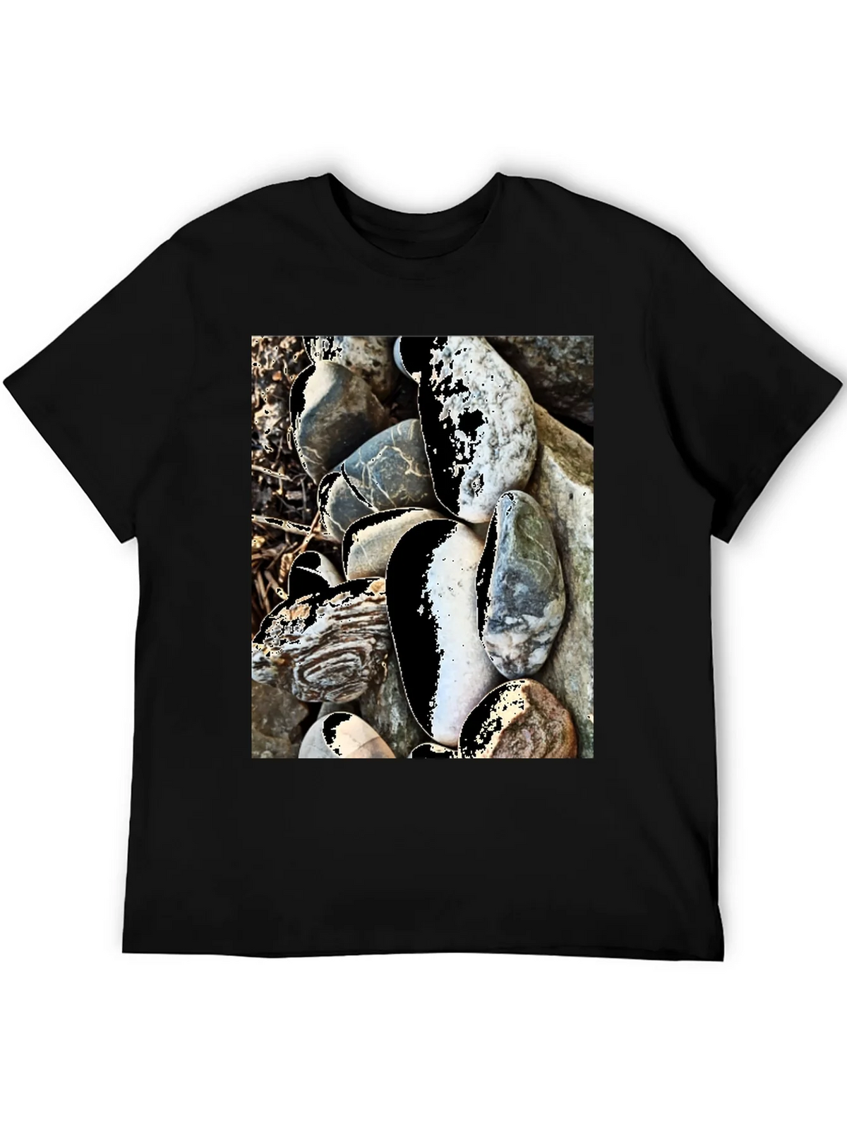 Abstract Stone T-Shirt product image 5