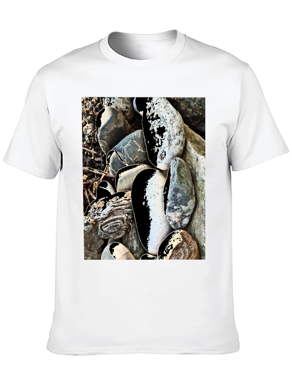 Abstract Stone T-Shirt product image 9