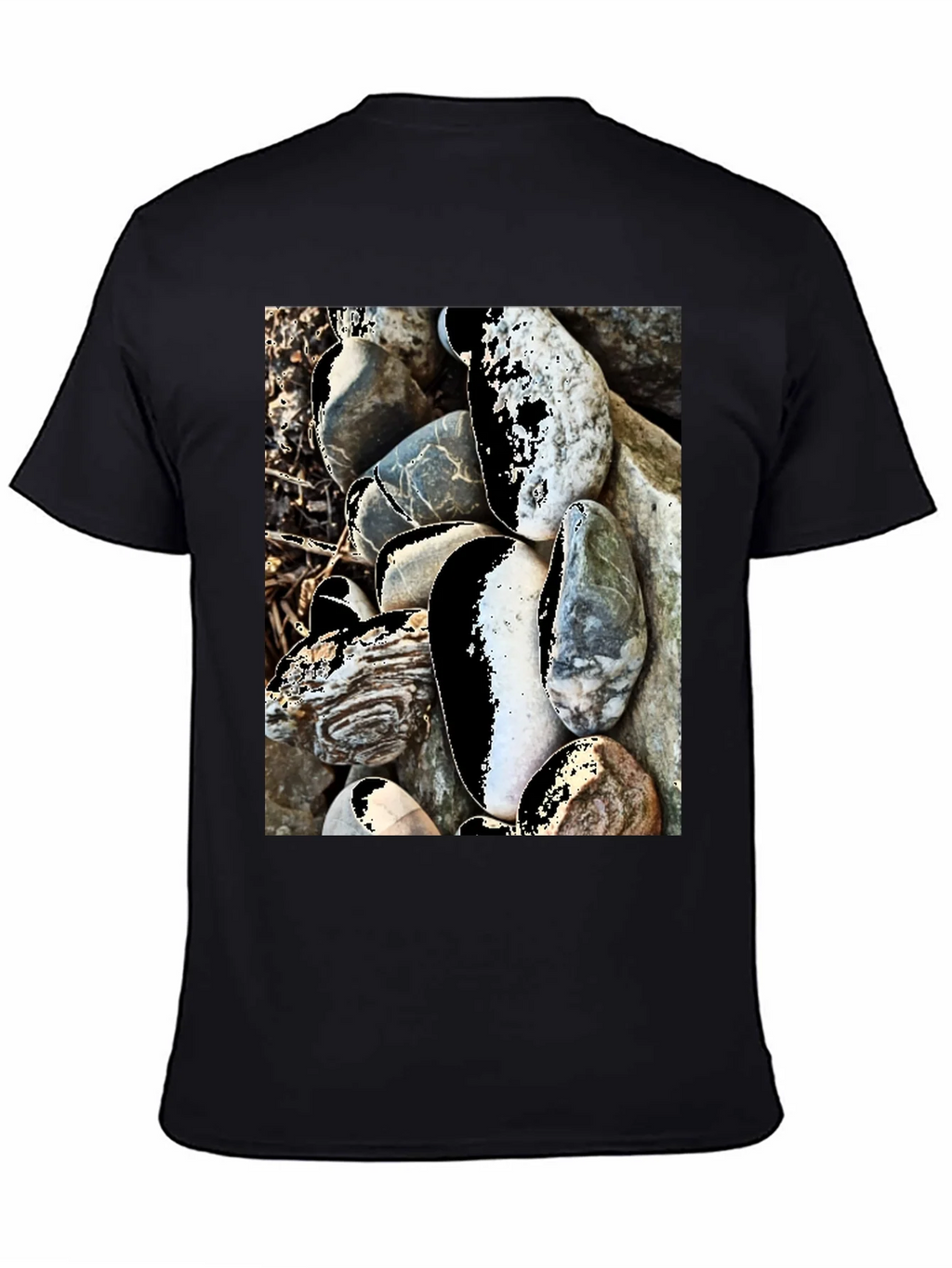 Abstract Stone T-Shirt product image 4