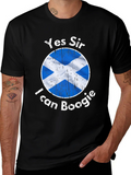 Yes Sir I Can Boogie Scotland Flag Graphic T-Shirt product image 1