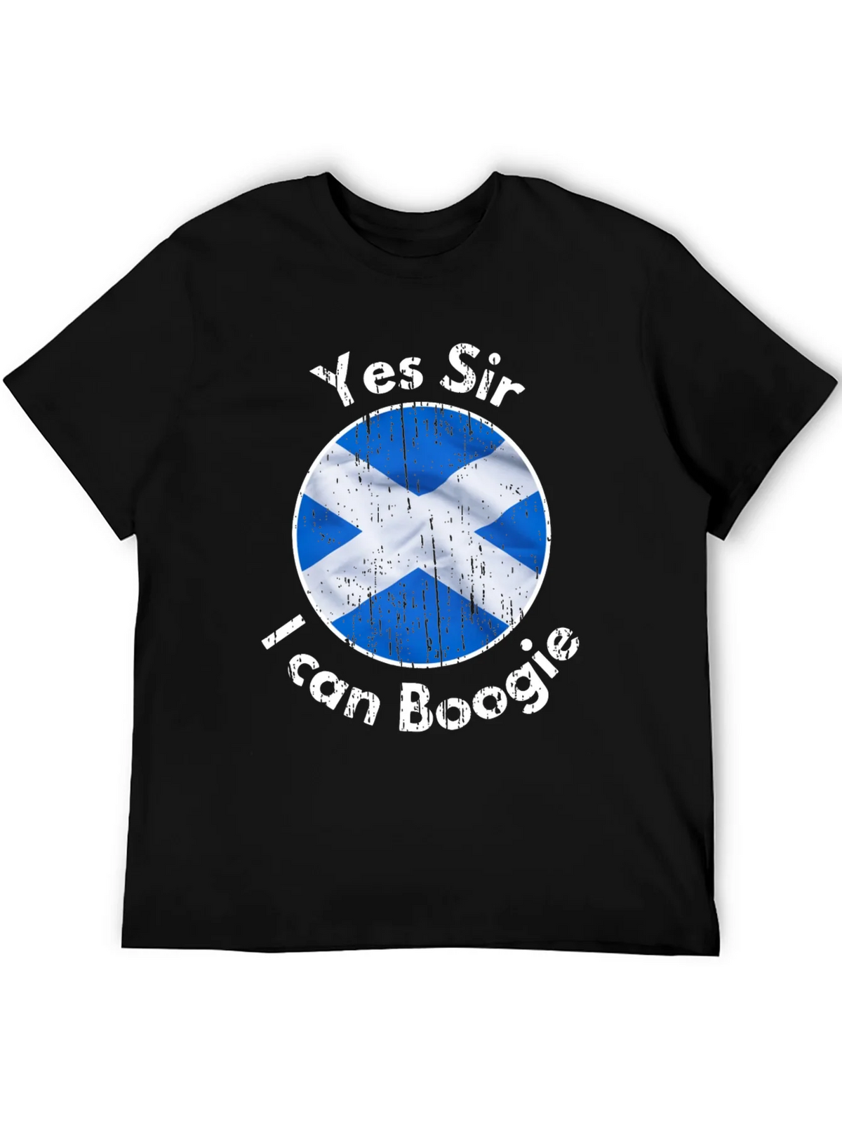 Yes Sir I Can Boogie Scotland Flag Graphic T-Shirt product image 5