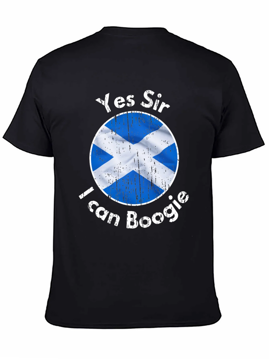 Yes Sir I Can Boogie Scotland Flag Graphic T-Shirt product image 4