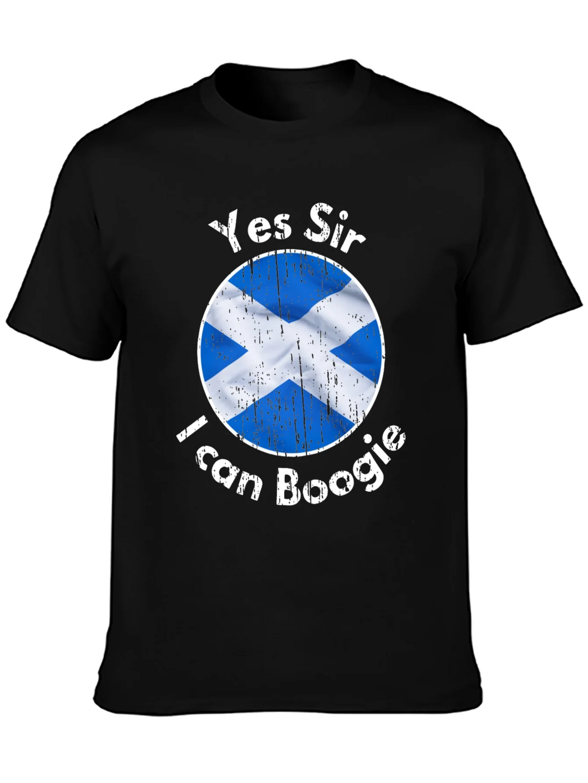 Yes Sir I Can Boogie Scotland Flag Graphic T-Shirt product image 3
