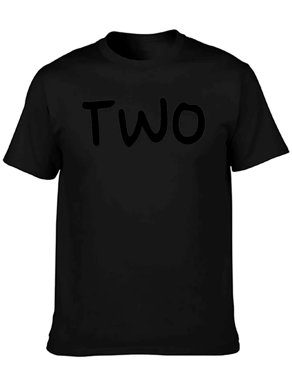 Black T-Shirt - TWO Graphic Tee product image 3