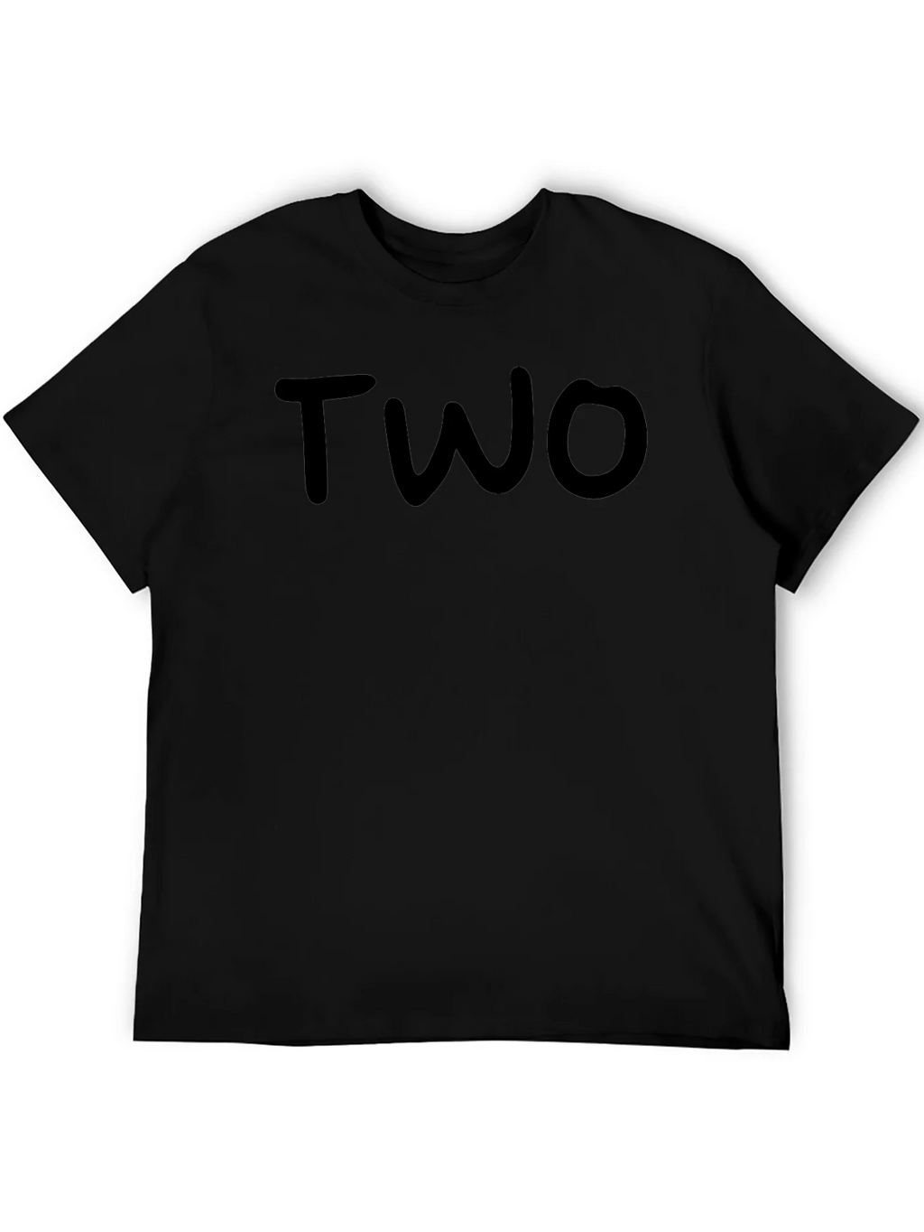 Black T-Shirt - TWO Graphic Tee product image 5