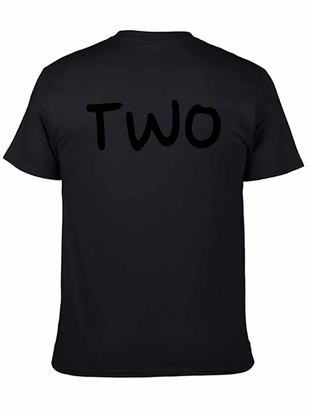 Black T-Shirt - TWO Graphic Tee product image 4