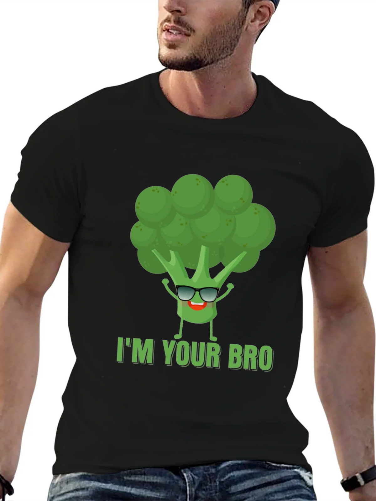 Broccoli Bro T-Shirt - Im Your product image 6