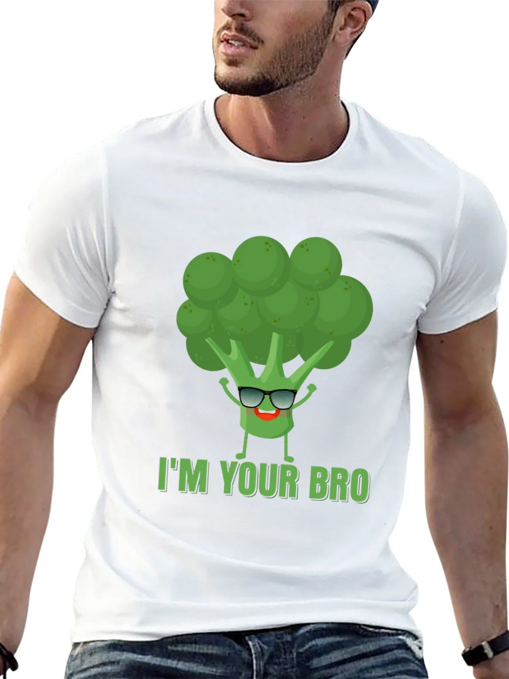Broccoli Bro T-Shirt - Im Your product image 12