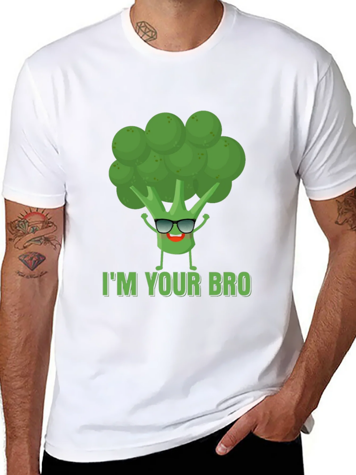 Broccoli Bro T-Shirt - Im Your product image 7